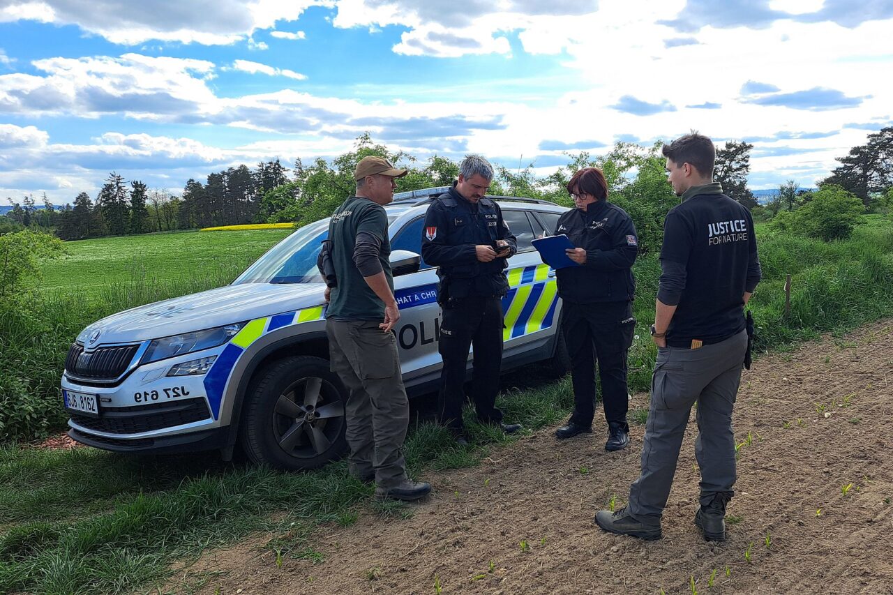 Jan Suchý se snaží bojovat proti environmentální kriminalitě po celém Česku. Foto: postkytnuto Janem Suchým, Justice for Nature