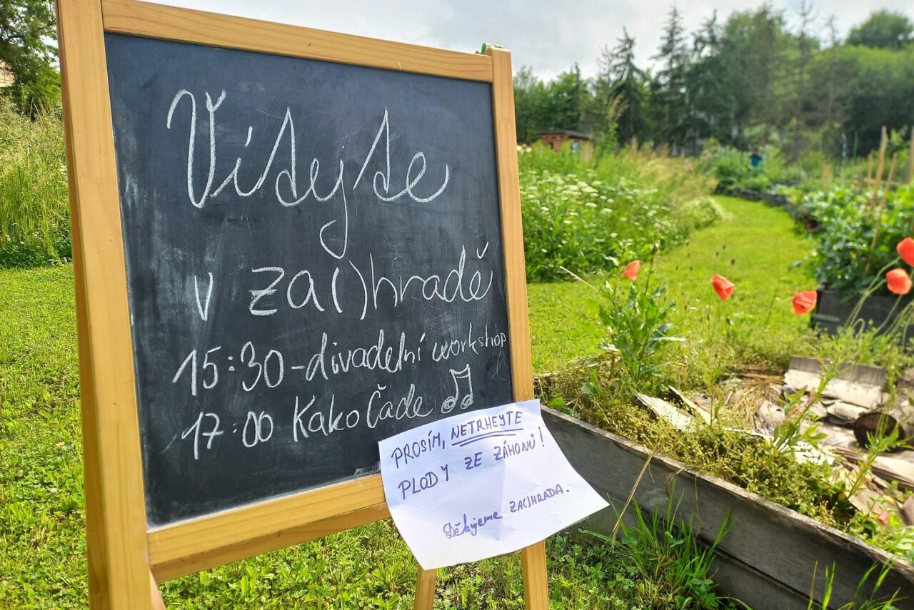 Zahrádkaření není podmínkou zapojení se do komunity na okraji Olomouce. Foto: poskytnuto skupinou Za()hrada