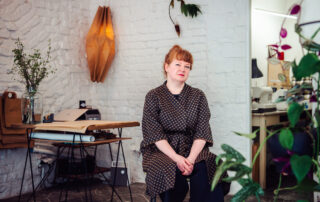 Linda Urbánková před třinácti lety chtěla začít tvořit něco hmatatelného, a tak vznikla značka Luft. Foto: Kateřina Hefler, Ekonews