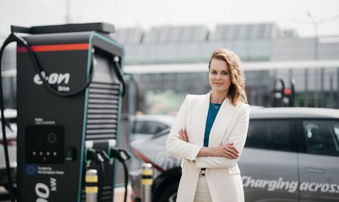 Výkonná ředitelka společnosti E.ON Drive Infrastructure Helena Švejdová. Foto: poskytnuto společností E.ON