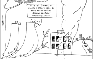 Uhasej a opraví. Ilustrace: Sára Mazúchová