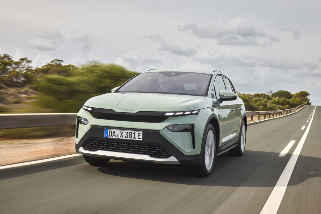 Škoda Elroq je jedním ze dvou elektrických modelů v současné nabídce české značky. Foto: poskytnuto společností Škoda Auto