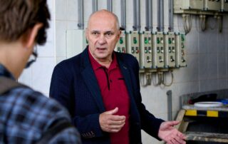 Starosta Milan Kazda se snaží najít cestu, jak naložit s místní bioplynkou po skončení provozní podpory ze strany státu. Foto: Karolína Chlumecká, Ekonews