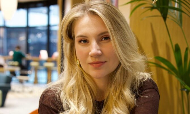 Spoluzakladatelka polského technologického startupu Palau a ředitelka pro udržitelnost Maria Tymtsias. Foto: poskytnuto Marií Tymtsias