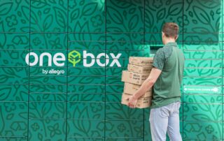 Síť výdejních boxů snižuje uhlíkovou stopu online tržiště Allegro. Foto: poskytnuto společností Allegro