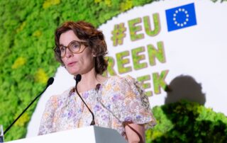 Švédská eurokomisařka Jessika Roswall má v Evropské komisi na starost životní prostředí. Foto: Evropská unie, Xavier Lejeune