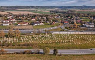 Bělotín na Přerovsku má 1800 obyvatel a získal jednu z letošních cen soutěže Zelená obec, kterou pořádá ČSOB. Foto: poskytnuto obcí Bělotín