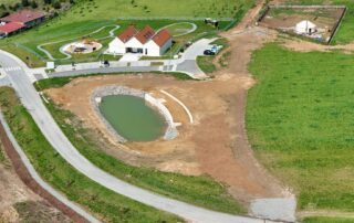 Vohančice nedaleko Brna letos soutěží s jedinečným přístupem k zadržování vody v krajině v soutěži inovací Soběstačná Obec 2100. Foto: Svazem místních samospráv ČR