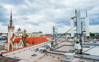 Vysílač společnosti O2 v Olomouci. Foto: poskytnuto společností O2