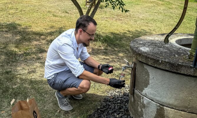 Michal Zatloukal se před časem ponořil do tématu „věčných chemikálií“, protože mu vadilo, že stát o této problematice příliš nekomunikuje. Foto: poskytnuto Michalem Zatloukalem