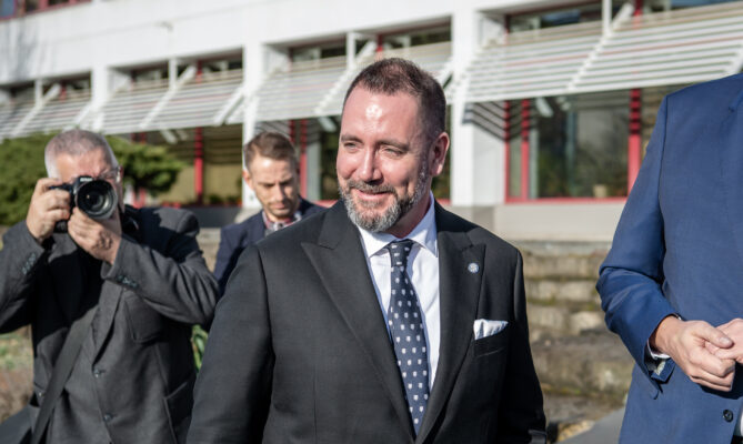Ministr životního prostředí za Motoristy, Igor Červený. Foto: Kateřina Hefler, Ekonews
