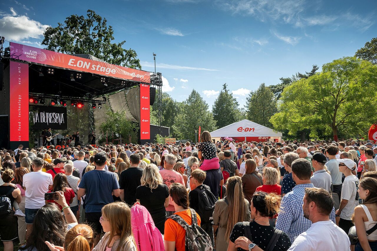 Letos na E.ON Ekofestival dorazilo přes dvanáct tisíc návštěvníků. Foto: poskytnuto společností E.ON