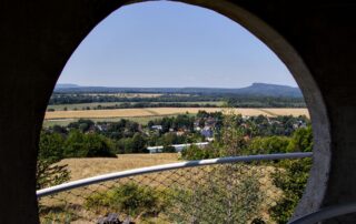 Obec Růžová, která si odnesla Cenu poroty a novinářů v soutěži Soběstačná obec 2100, sousedí s Národním parkem České Švýcarsko. Foto: Karolína Chlumecká, Ekonews
