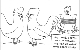 Fíla a Píro. Svázanej. Ilustrace: Sára Mazúchová