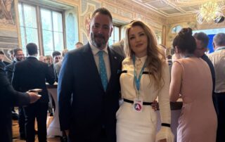 Referentka Regina Kyliánová s ministrem životního prostředí Igorem Červeným. Foto: Regina Kyliánová/Facebook