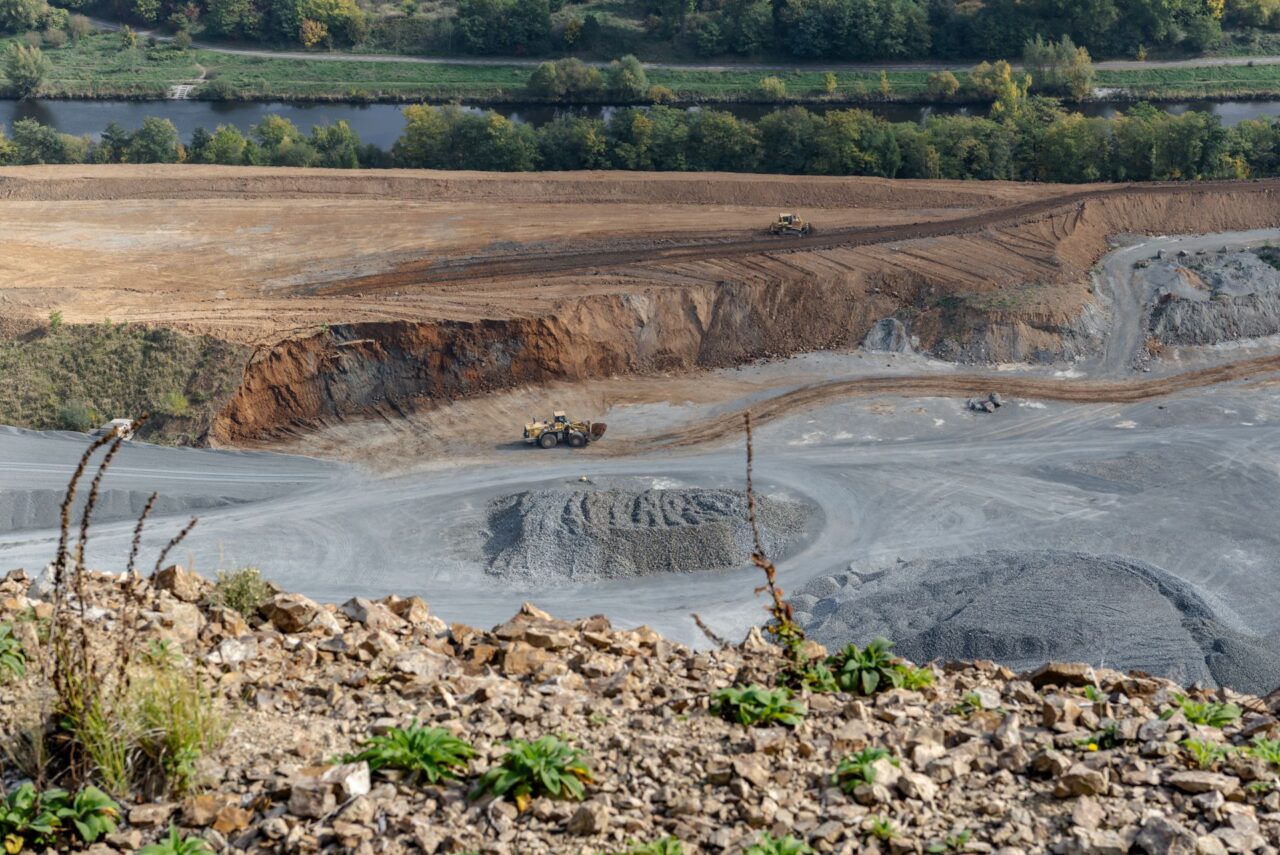 Výhled na kamenolom. Foto: Kateřina Hefler, Ekonews