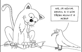 Fíla a Píro. Mír. Ilustrace: Sára Mazúchová