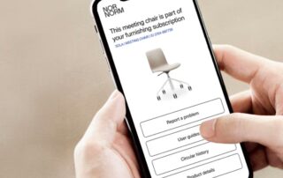 Dánská společnost Nornorm poskytuje kancelářský nábytek jako službu – její zákazníci platí měsíční paušál za vybavení pracoviště podle momentální potřeby. Foto: poskytnuto společností Nornorm