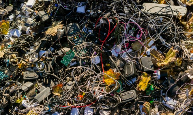 Elektronického odpadu je čím dál tím víc. Ilustrační foto: Eugenia Pankiv, Unsplash