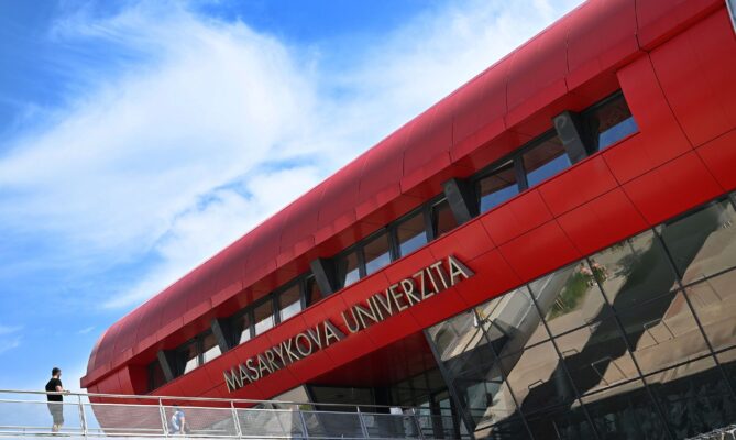 Vstup do kampusu Masarykovy univerzity v Brně. Foto: ČTK / Šálek Václav
