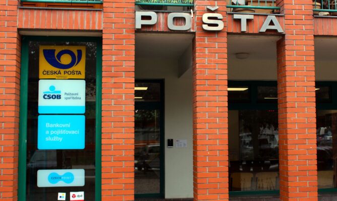Pobočka České pošty v Dobřichovicích u Prahy. Foto: ČTK / Ruml Miloš